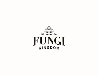 FUNGI KINGDOM SD CA logo