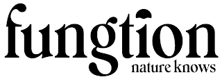FUNGTION NATURE KNOWS logo