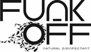 FUNK OFF NATURAL DISINFECTANT logo