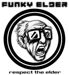 FUNKY ELDER, RESPECT THE ELDER logo