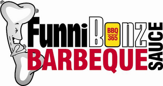 FUNNIBONZ BARBEQUE SAUCE BBQ 365 logo