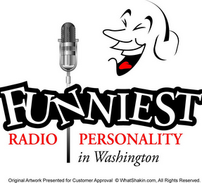FUNNIEST RADIO PERSONALITY IN WASHINGTON logo