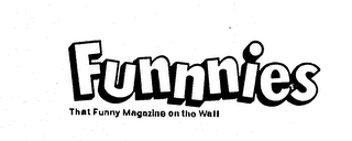FUNNNIES THAT FUNNY MAGAZINE ON THE WALL logo