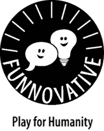 FUNNOVATIVE PLAY FOR HUMANITY logo
