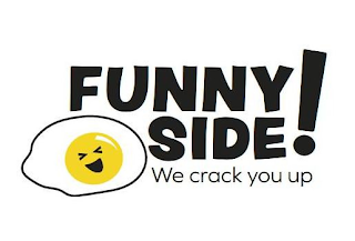 FUNNY SIDE! WE CRACK YOU UP logo