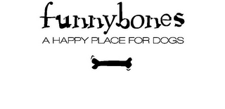 FUNNYBONES A HAPPY PLACE FOR DOGS logo
