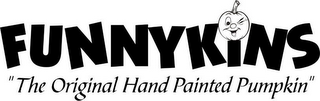 FUNNYKINS "THE ORIGINAL HAND PAINTED PUMPKIN" logo