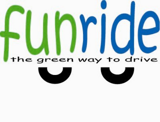 FUNRIDE THE GREEN WAY TO DRIVE logo