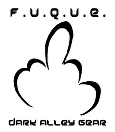 F.U.Q.U.E. DARK ALLEY GEAR logo