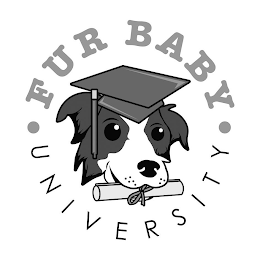·FUR BABY· UNIVERSITY logo