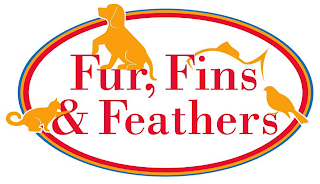 FUR, FINS & FEATHERS logo