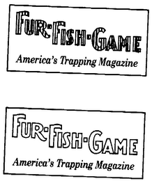 FUR-FISH-GAME AMERICA'S TRAPPING MAGAZINE logo