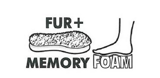 FUR+ MEMORY FOAM logo
