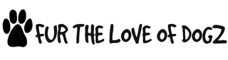 FUR THE LOVE OF DOGZ logo