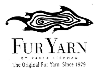 FUR YARN BY PAULA LISHMAN THE ORIGINAL FUR YARN. SINCE 1979 logo