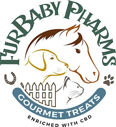 FURBABY PHARMS GOURMET TREATS ENRICHED WITH CBD logo