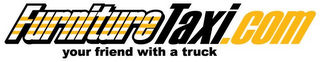 FURNITURETAXI.COM YOUR FRIEND WITH A TRUCK logo