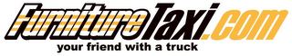 FURNITURETAXI.COM YOUR FRIEND WITH A TRUCK logo