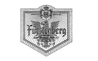 FURSTENBERG APPOINTED TO BREW IN 1283 GERMAN BEER FURSTLICH FURSTENBERGISCHE BRAUEREI KG DONAUESCHINGEN, BLACK FOREST WEST GERMANY logo