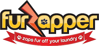 FURZAPPER ZAPS FUR OFF YOUR LAUNDRY logo