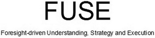 FUSE FORESIGHT-DRIVEN UNDERSTANDING, STRATEGY AND EXECUTION logo