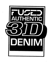 FUSED AUTHENTIC 3D DENIM logo