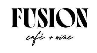 FUSION CAFÉ + WINE logo