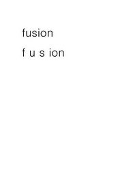 FUSION F U S ION logo
