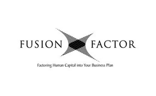 FUSION FACTOR FACTORING HUMAN CAPITAL INTO YOUR BUSINESS PLAN logo