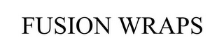 FUSION WRAPS logo
