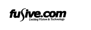 FUSIVE.COM UNITING VISION & TECHNOLOGY logo