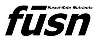 FUSN FUSED-SAFE NUTRIENTS logo