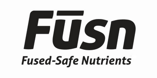 FUSN FUSED-SAFE NUTRIENTS logo
