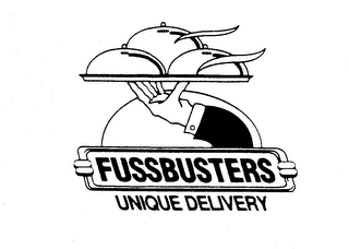 FUSSBUSTERS UNIQUE DELIVERY logo