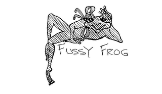 FUSSY FROG logo