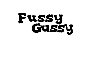 FUSSY GUSSY logo