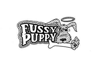 FUSSY PUPPY logo