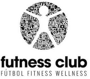 FUTNESS CLUB FUTBOL FITNESS WELLNESS logo