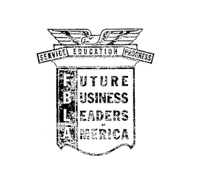 FUTURE BUSINESS LEADERS OF AMERICA SERVICE EDUCATION PROGRESS logo