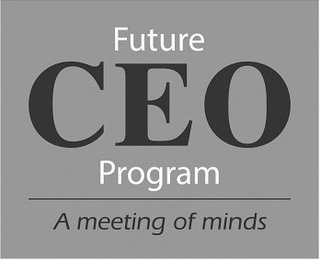 FUTURE CEO PROGRAM A MEETING OF MINDS logo