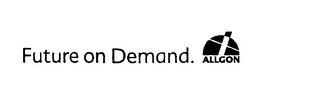 FUTURE ON DEMAND. ALLGON logo