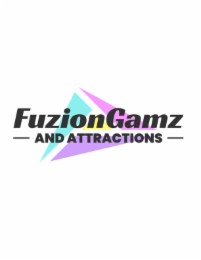 FUZIONGAMZ AND ATTRACTIONS logo