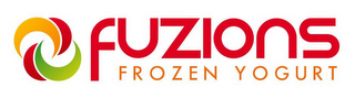 FUZIONS FROZEN YOGURT logo
