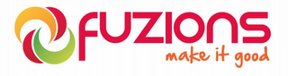 FUZIONS MAKE IT GOOD logo