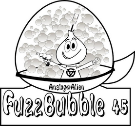 FUZZBUBBLE 45 ANALOG ALIEN logo