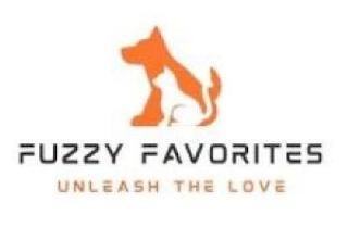 FUZZY FAVORITES UNLEASH THE LOVE logo