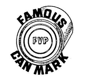 FVP FAMOUS CAN MARK logo