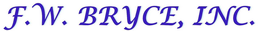 F.W. BRYCE, INC. logo