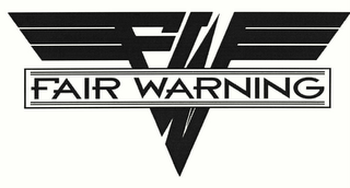 FW FAIR WARNING logo