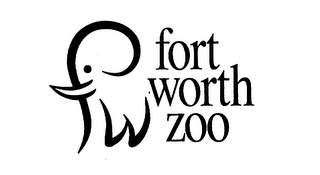 FW FORT WORTH ZOO logo